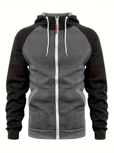 Axel – Casual Full-Zip Hoodie Men