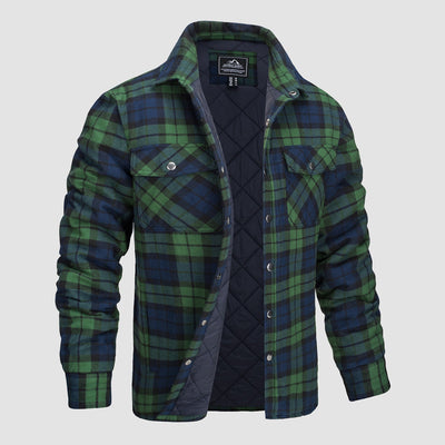Gavin – Thick Warm Flannel Shirt Jacket Men