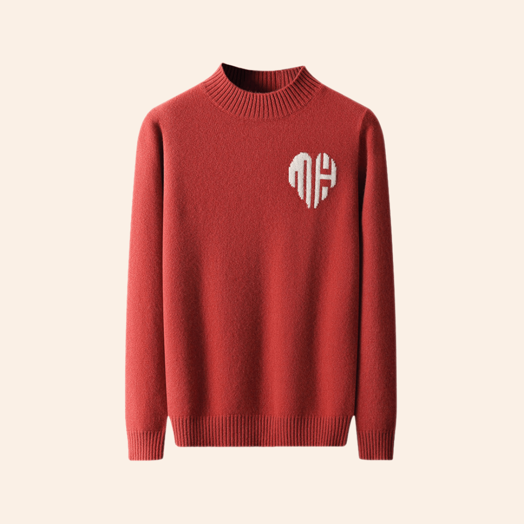 Elias – Ribbed Knitted Jumper for Men