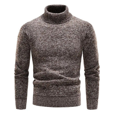 Milo – Warm Turtleneck Knitted Jumper for Men