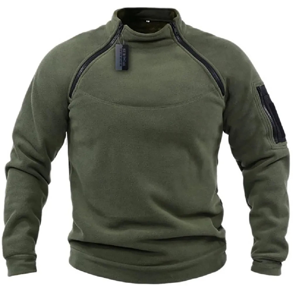 Axel – Tactical Fleece Half-Zip Jumper for Men