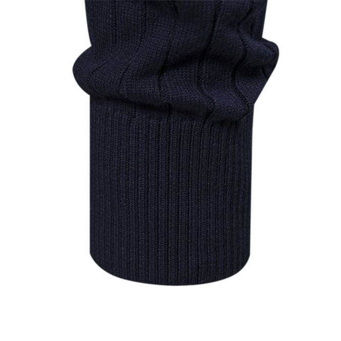 Evan – Ribbed Quarter-Zip Knit Jumper for Men