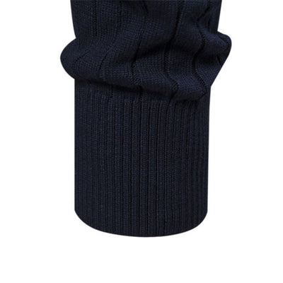 Evan – Ribbed Quarter-Zip Knit Jumper for Men