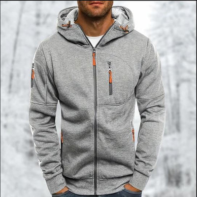 Harvey - Warm Hooded Fleece Jacket Men