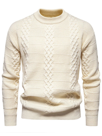 Reid - Cable Knitted Jumper for Men