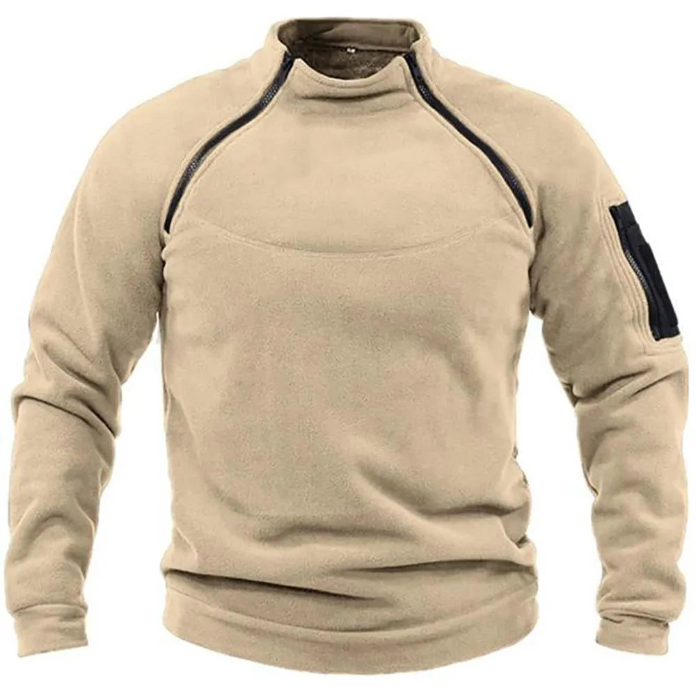 Axel – Tactical Fleece Half-Zip Jumper for Men