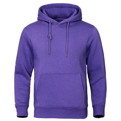 Lars – Solid Color Comfortable Hoodie Unisex