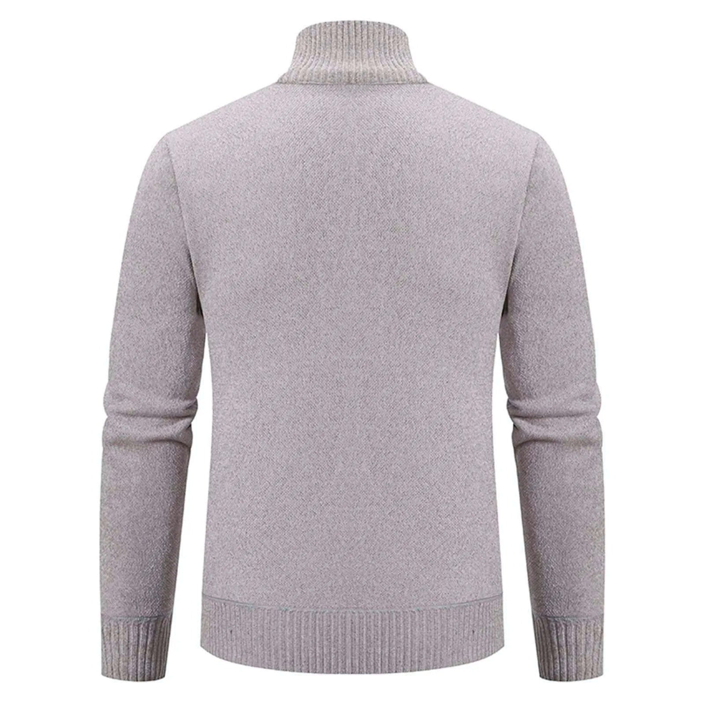 Victor - Chunky Knit Cardigan Fleece & Wool Blend for Men