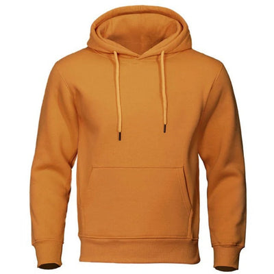 Lars – Solid Color Comfortable Hoodie Unisex