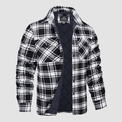 Gavin – Thick Warm Flannel Shirt Jacket Men