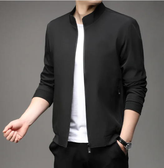 Isidore - Old Money Slim Fit Black Jacket