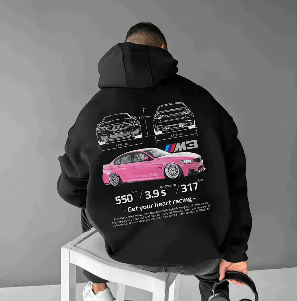 Ryder – Trendy Oversized Car Hoodie