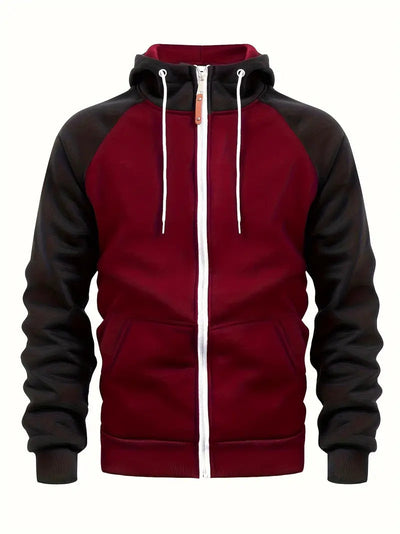 Axel – Casual Full-Zip Hoodie Men