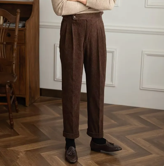 Ben - Old Money Corduroy Pants Mens