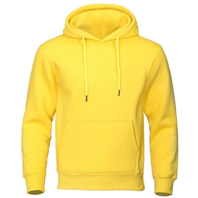 Lars – Solid Color Comfortable Hoodie Unisex
