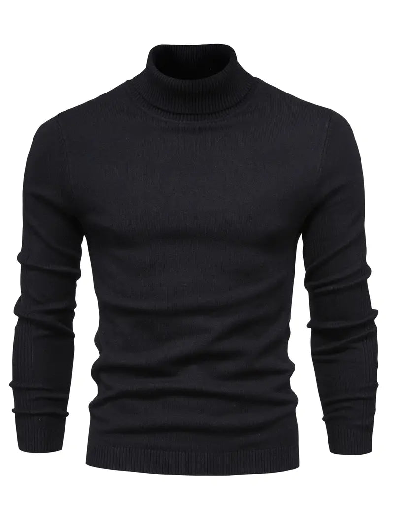 Julian – Refined Turtleneck Knit Jumper for Men