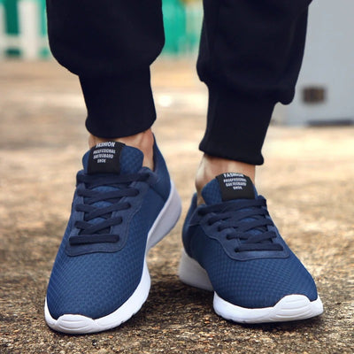Men's Casual Lace Up Breathable Trainers