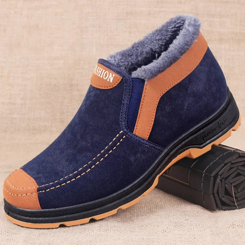 Winter Plush Lined Ankle Boots