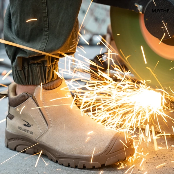 Orthopaedic Slip-On Safety Work Boots