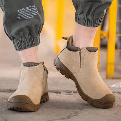 Orthopaedic Slip-On Safety Work Boots