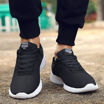 Men's Casual Lace Up Breathable Trainers