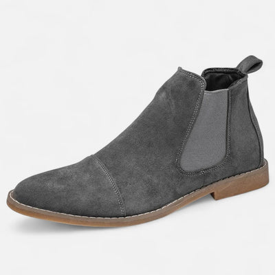 Lace-Up Chelsea Ankle Office Boots