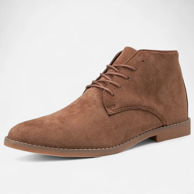 Lace-Up Chelsea Ankle Office Boots