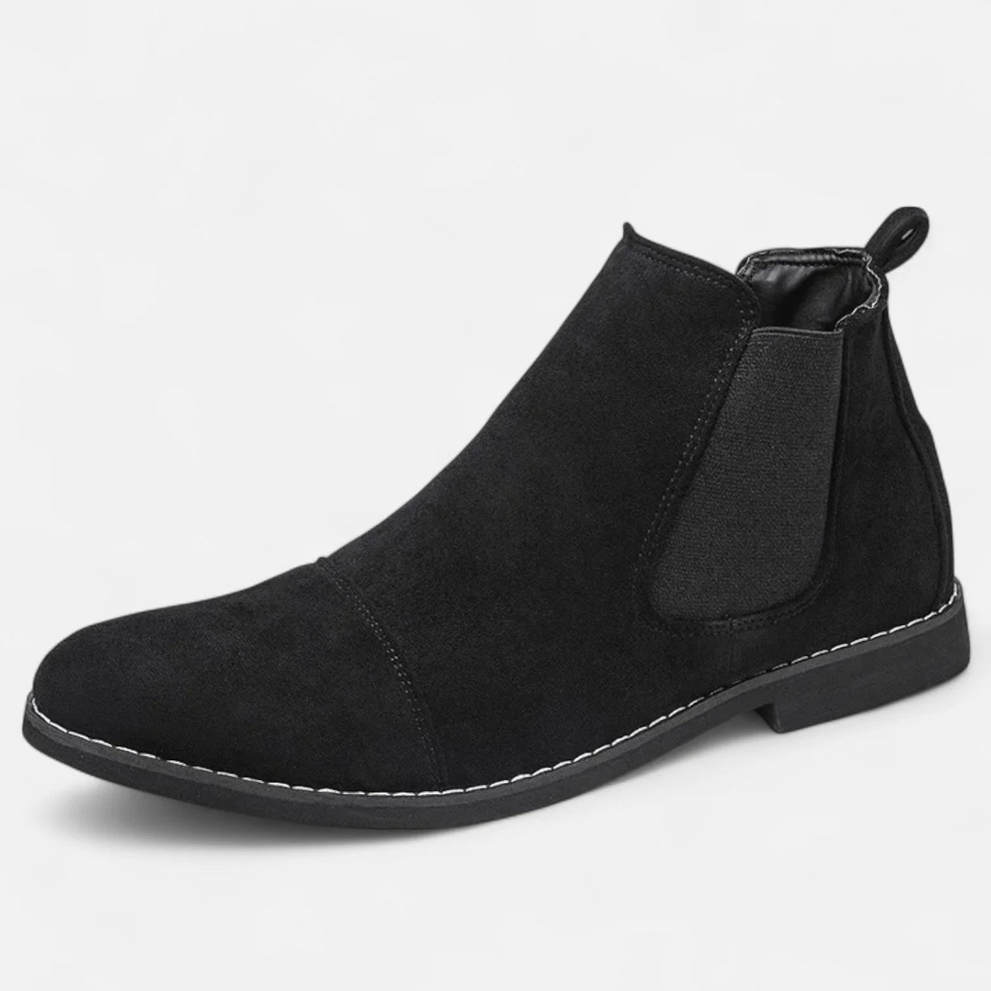 Lace-Up Chelsea Ankle Office Boots
