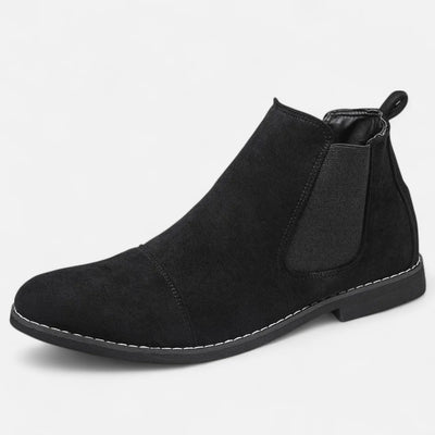 Lace-Up Chelsea Ankle Office Boots