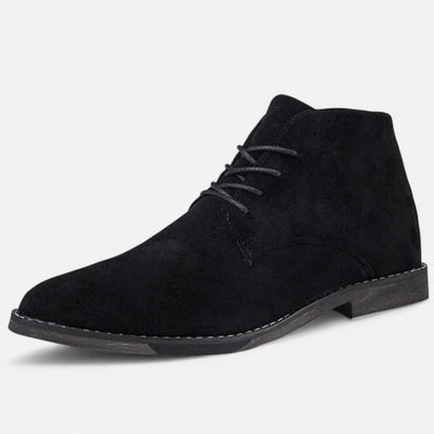 Lace-Up Chelsea Ankle Office Boots