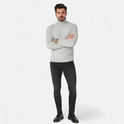 Slim Fit Turtleneck Sweater Men
