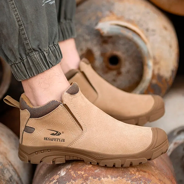 Orthopaedic Slip-On Safety Work Boots