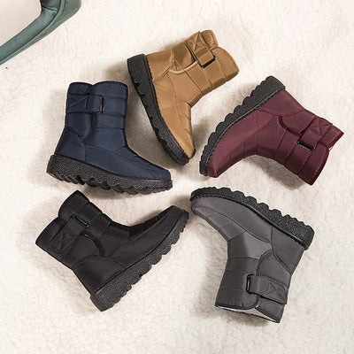 Insulated Fur Lined High Boots Women