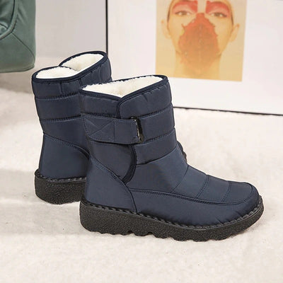 Insulated Fur Lined High Boots Women