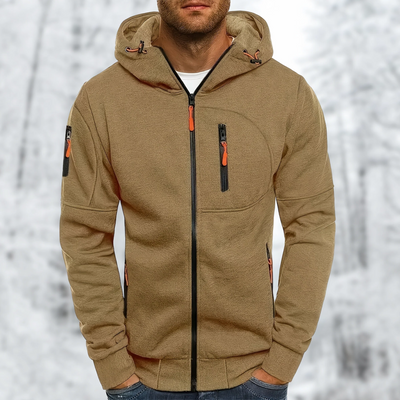 Harvey - Warm Hooded Fleece Jacket Men
