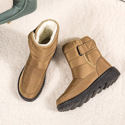 Insulated Fur Lined High Boots Women