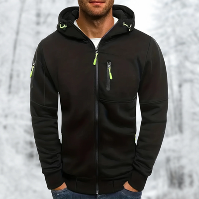 Harvey - Warm Hooded Fleece Jacket Men