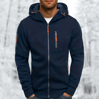 Harvey - Warm Hooded Fleece Jacket Men