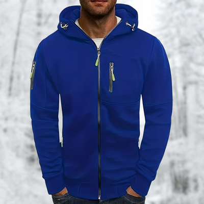 Harvey - Warm Hooded Fleece Jacket Men