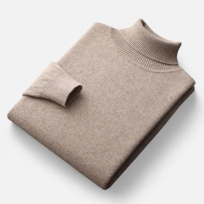 Slim Fit Turtleneck Sweater Men