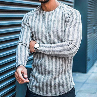 Lightweight Slim Fit Printed Sweater