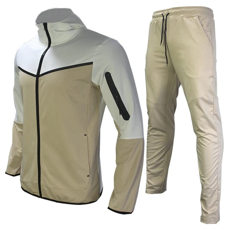 Tracksuit with Hoodie and Joggers Set Men