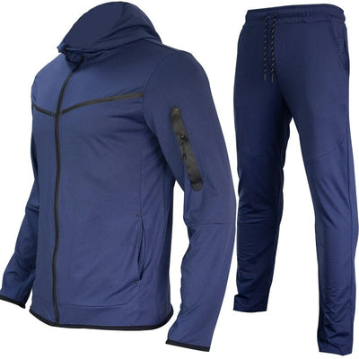 Tracksuit with Hoodie and Joggers Set Men