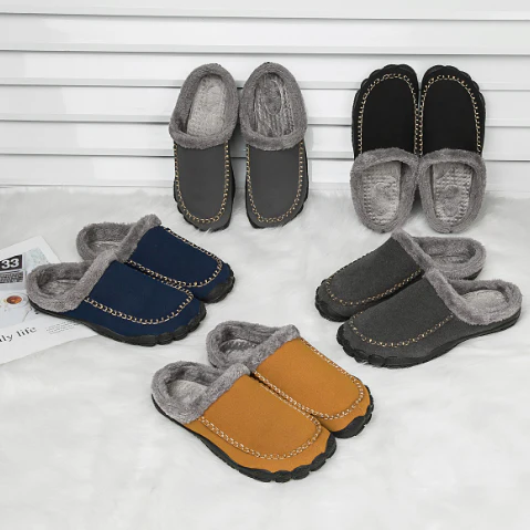 Orthopaedic Fur Lined Winter Slippers