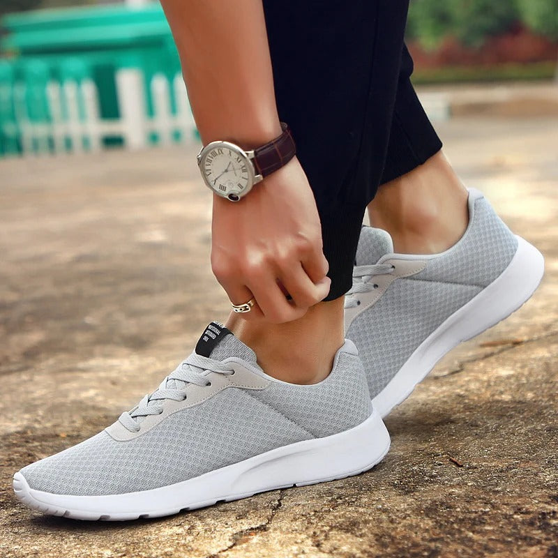 Men's Casual Lace Up Breathable Trainers
