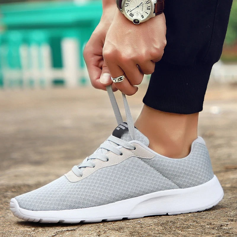 Men's Casual Lace Up Breathable Trainers