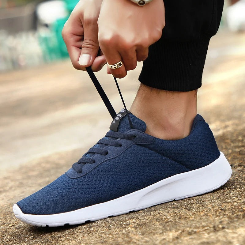 Men's Casual Lace Up Breathable Trainers