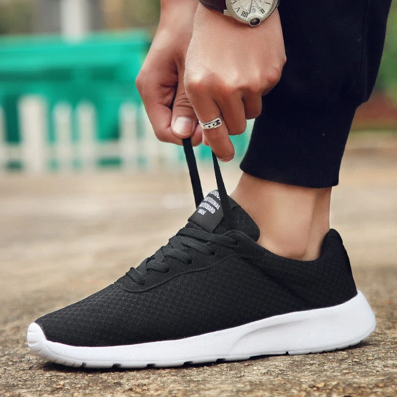 Men's Casual Lace Up Breathable Trainers