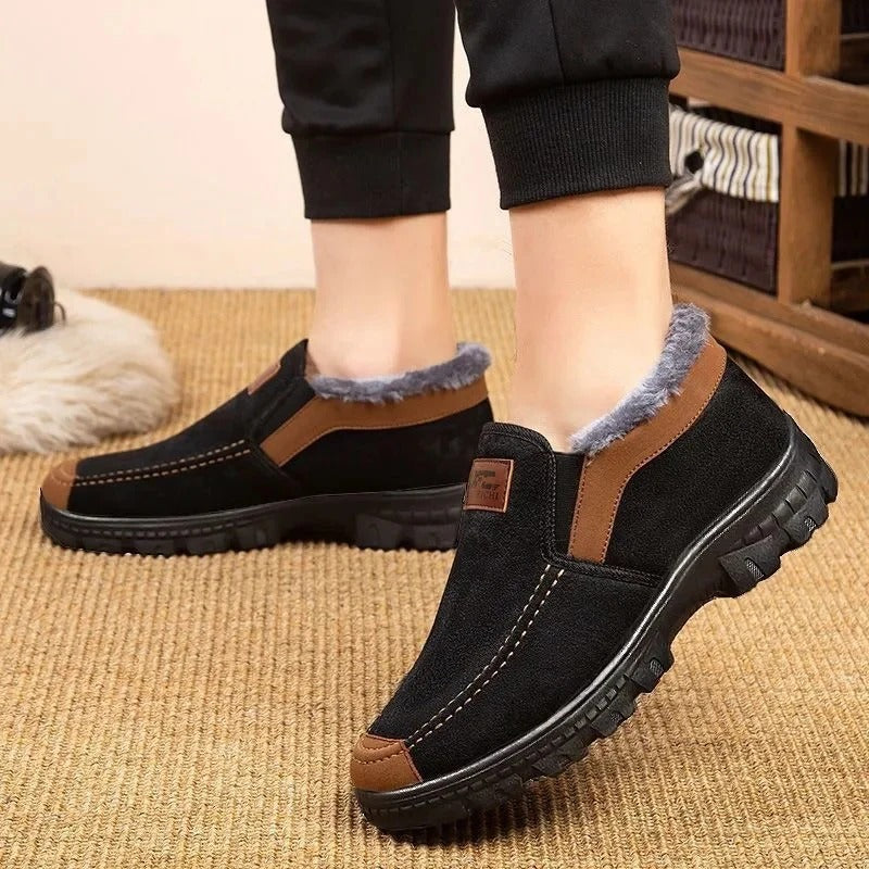 Winter Plush Lined Ankle Boots
