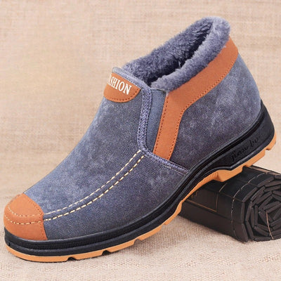 Winter Plush Lined Ankle Boots